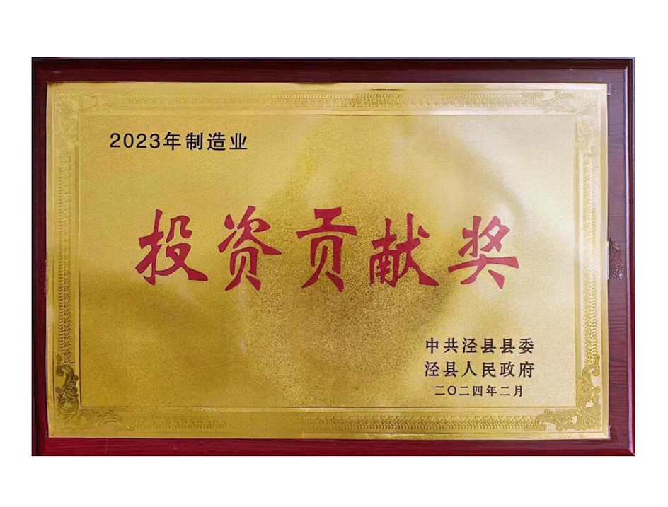 2023年投资贡献奖